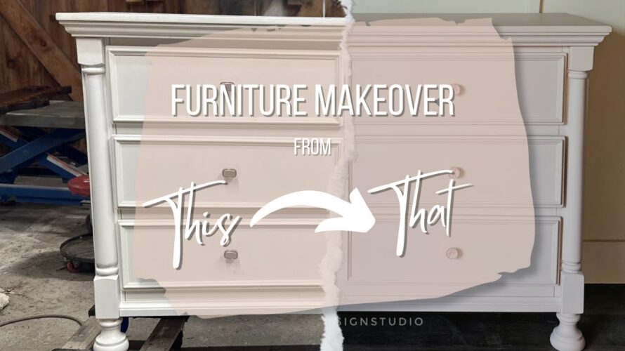 Easy DIY Furniture Makeover: Little Girl’s Bedroom Set!