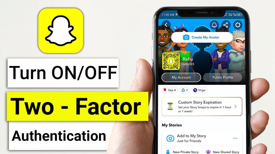 How to Turn ON/OFF Two – Factor Authentication in Snapchat