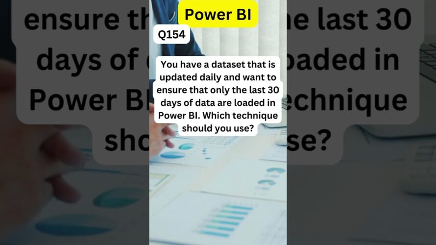 Q154: Scenario based Power BI Essential Interview Questions and Answers #powerbi #powerbiinterview