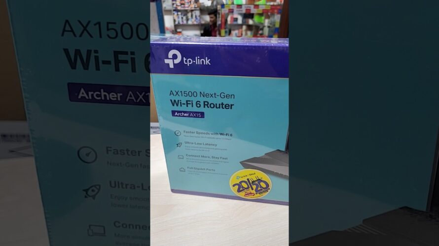 Tp Link AX15 Wifi 6 New Router #tplink #wifi6 #router #archer