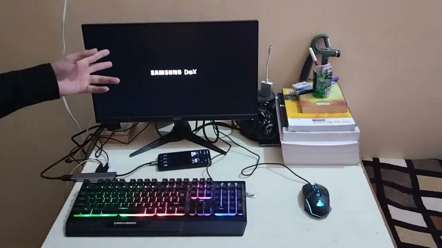 TV setup in hostel room ☠️😱😱#dex #samsung #hostel #tv #anime #technology #tech