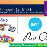 AZURE AZ 305 in ENGLISH – DAY 1 – PART 1