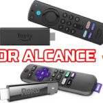 Cuál es mejor tv stick en alcance wifi Qué tv stick tiene mejor internet Comparativa Fire Tv vs Roku