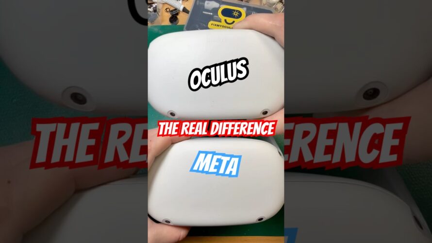 Do you know the difference? #quest2 #vr #virtualreality #meta