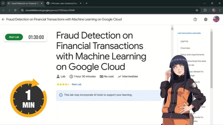 Fraud Detection on Financial Transactions with Machine Learning on Google Cloud #qwiklabs #GSP774