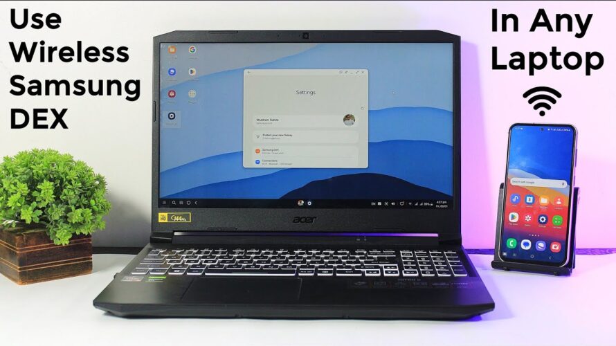 How To Connect Wireless Samsung DEX in Any Laptop 2025 | Samsung S23 Fe Dex Feature | Full Setup