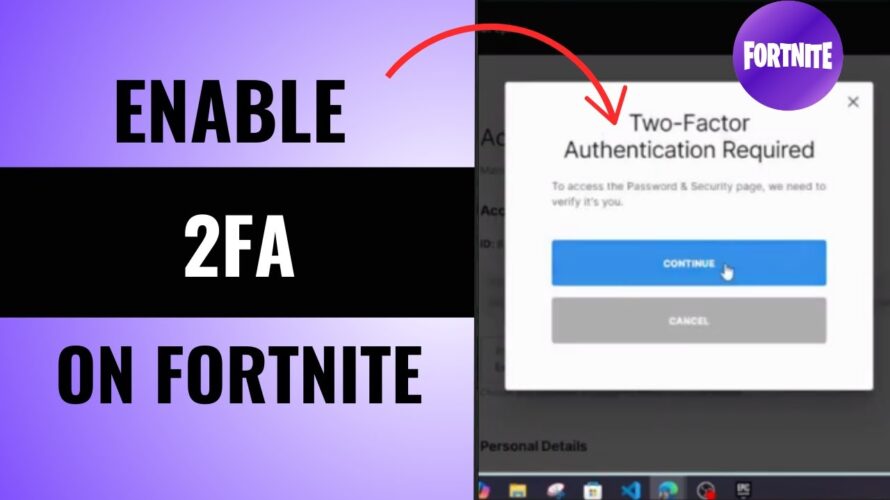 How to Enable 2FA on Fortnite