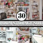 THE BEST CRAFT ROOM ORGANIZATION VIDEO EVER!