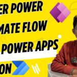 Trigger Power Automate Flow From Power Apps Button | Power Apps Trigger Flow With Parameters