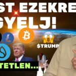Kripto: Ezzel senki nem számolt $TRUMP 👀 XRP:Minden értelmet nyer 🥇