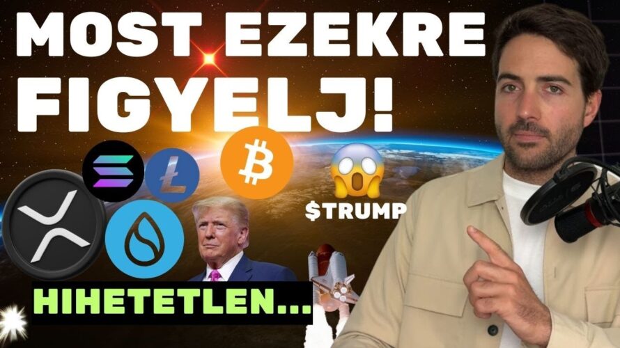 Kripto: Ezzel senki nem számolt $TRUMP 👀 XRP:Minden értelmet nyer 🥇