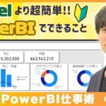 【Power BI】初心者必見！Power BIがExcelを超える3つの理由｜パワービーアイ
