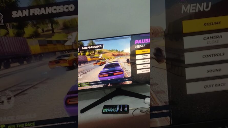 S23 ✨ Samsung Dex Powerful Gaming feature #dex #gaming