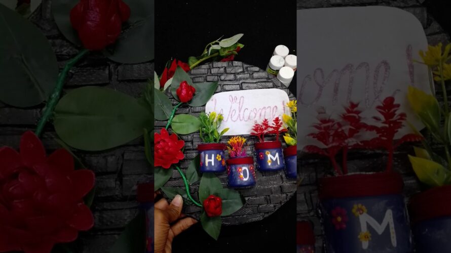 Beautiful Wall hanging 😍#youtube #diy
