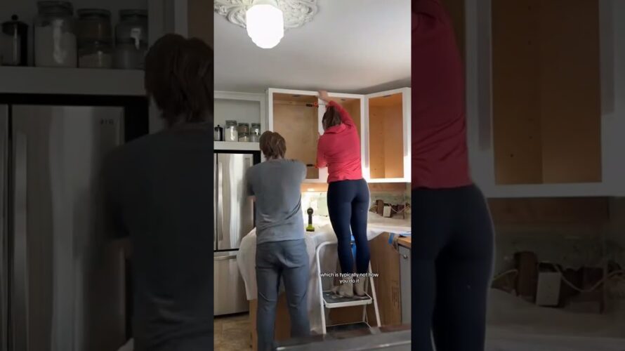 DIY kitchen renovation and how our dining room will soon match! #diykitchen #kitchenrenovation
