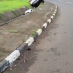 L’Avenir, St-Pierre : une voiture fait une sortie de route