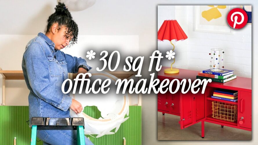 this is your sign to makeover your work-from-home office *IKEA storage hack*
