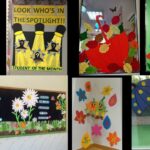 15 beautiful ideas for school wall and class room decoration, paper craft