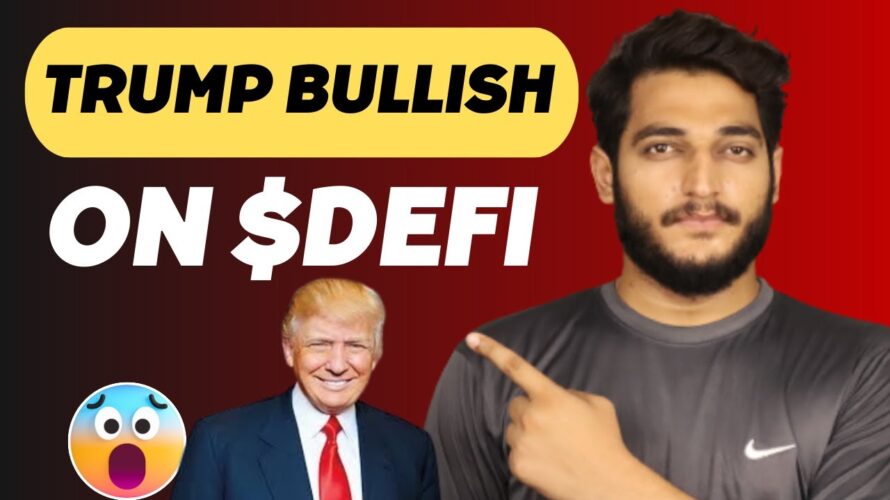 Donald Trump Jr Bullish On Defi Coin || Defi Coin Update