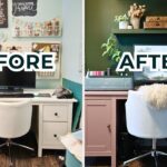 How I Created a Designer Home Office for Under $500 (IKEA Saved Me!)