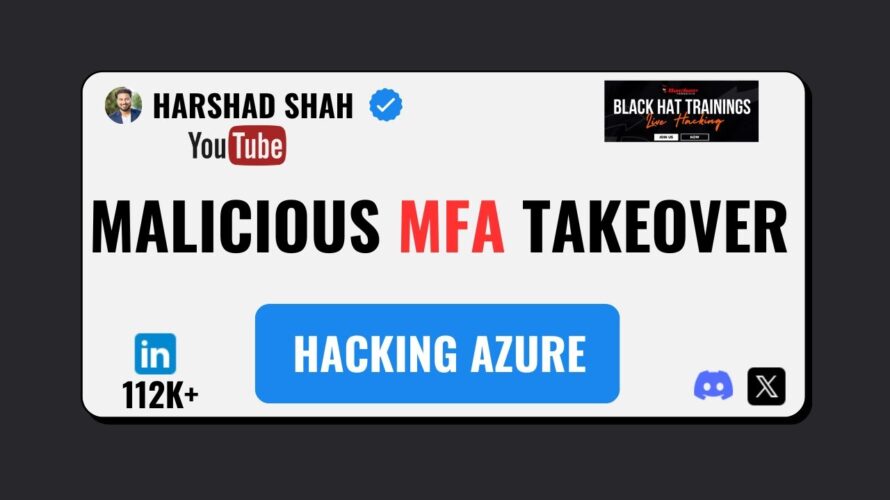 Malicious MFA Account Takeover: Azure Cloud Pentesting