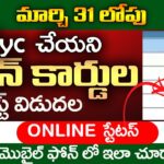 రేషన్ కార్డుల లిస్ట్ విడుదల | AP Ration Card eKyc Status Online | AP New Ration Cards | @ViralVasu