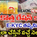 AP కొత్త రేషన్ కార్డులు / Ekyc|AP ration card ekyc online|ration card ekyc status online check|