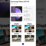 SAMSUNG Galaxy S23 FE – “Flagship vibes without the flagship price 💸🔥” #samsung #s23fe