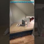 AWESOME Hidden Rooms & Secret #Furniture 🥷🏻 Cool #Ninja Home Space Saving Transforming Home Ideas