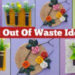 Best Out Of Waste Ideas | DIY Home/Room Decor | Waste Material Craft Ideas | Reuse Ideas