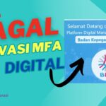 CARA MENGATASI EROR AKTIVASI MFA – ASN DIGITAL