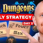 Defi Dungeons: Day 2: Early Gameplay Strategy to Maximize Progress
