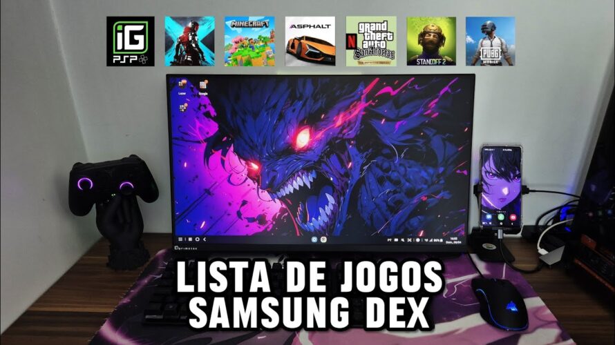 Lista dos melhores jogos para “Samsung Dex”