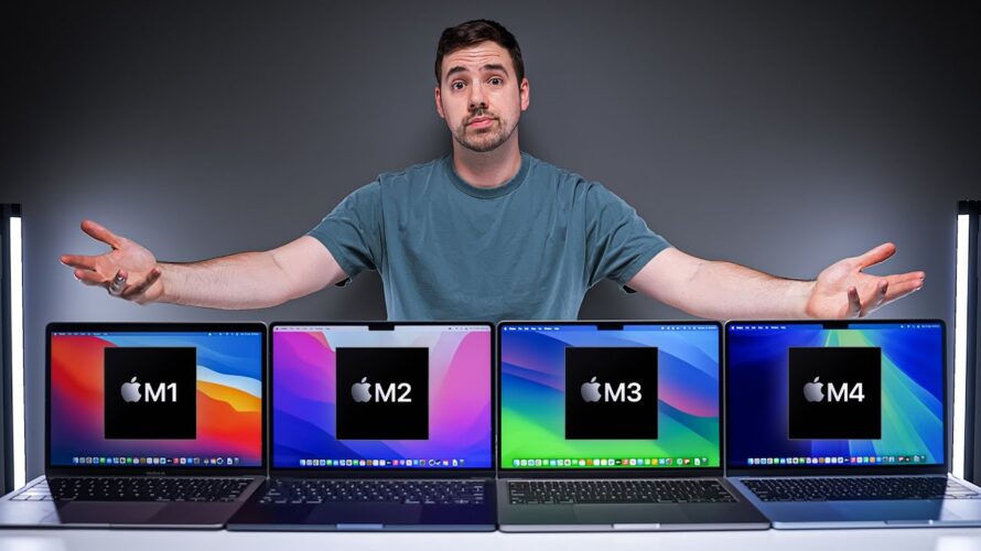 M4 vs M3 vs M2 vs M1 MacBook Air – ULTIMATE Comparison!
