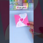 Cute gift card idea 💖 DIY Paper craft #diy #craft #handmade #art #papercraft #artandcraft