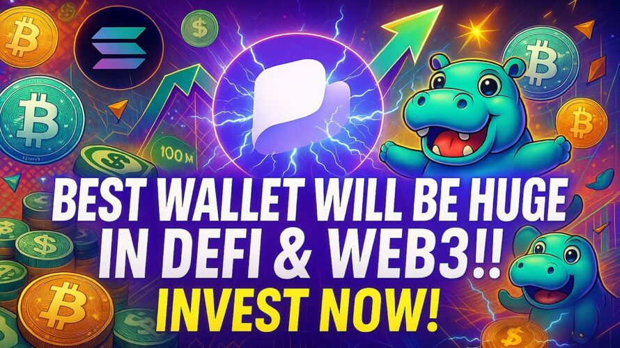 BEST WALLET #1 Coin to BUY NOW! | 100x Gains Potential in DeFi & Web3 HYPE!! 🚀