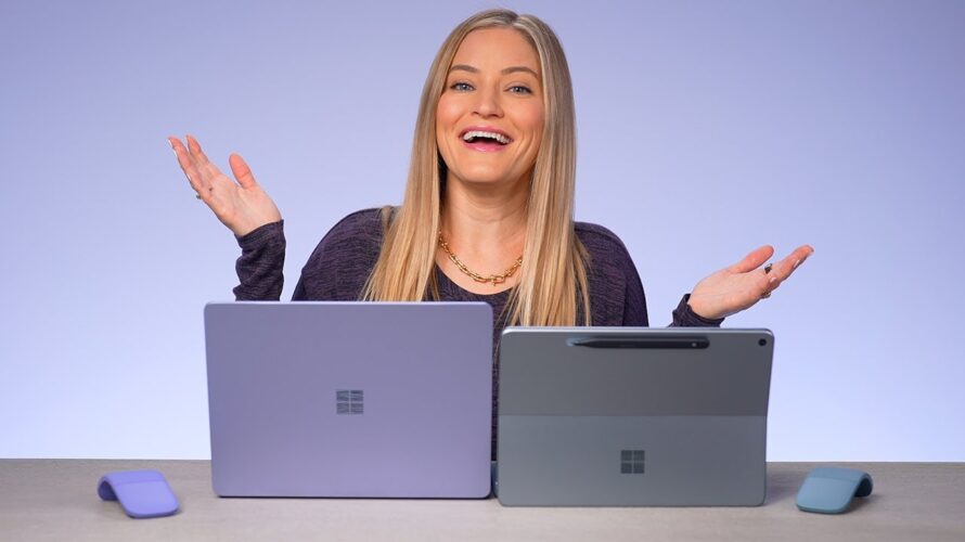 2025 Surface Pro and Surface Laptop! NEW VILOT COLOR IS 🔥💜😍