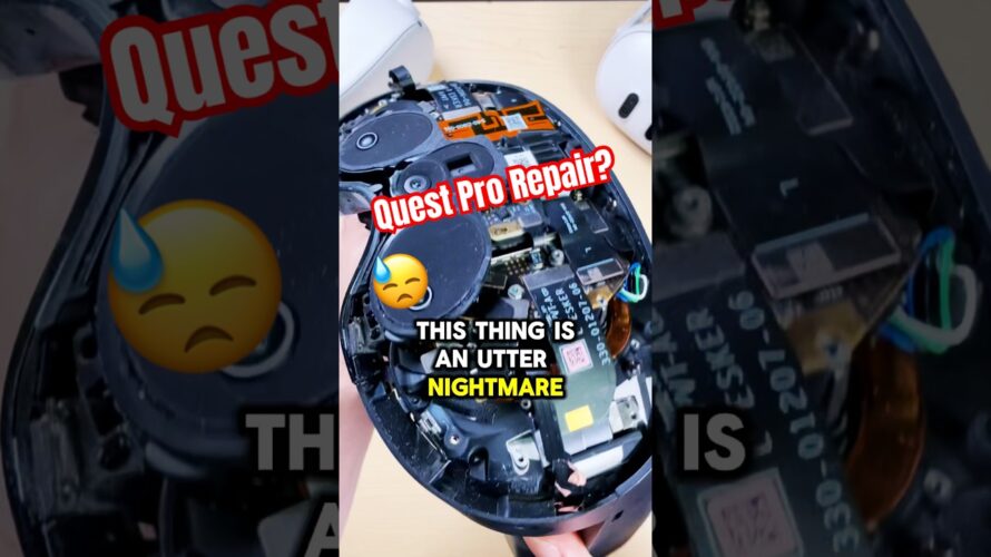 The Easiest Meta Quest to Repair Is… #vr #virtualreality #quest3 #quest2