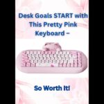 Wireless Pink Keyboard 💗 #Amazon Finds# pink#keyboard