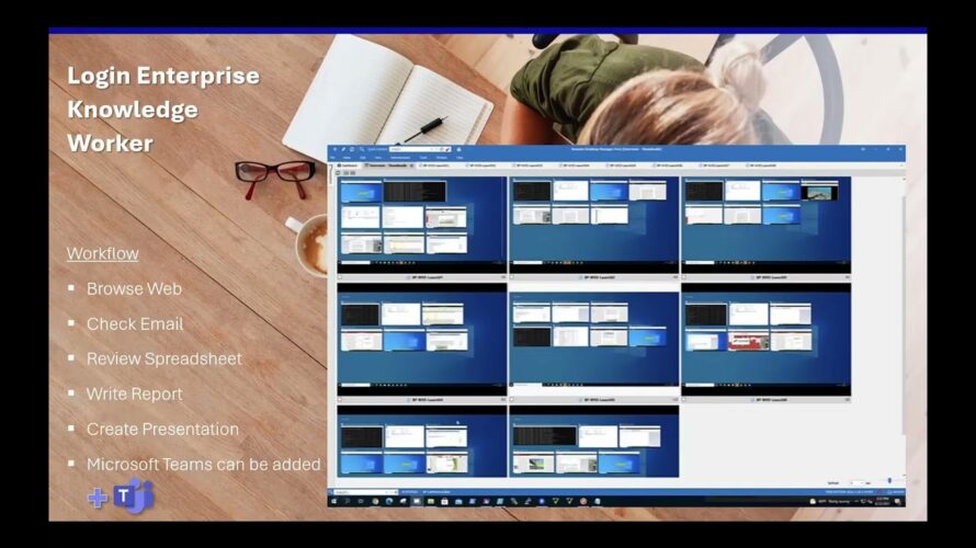 Login Enterprise デモ|VDI、DaaSの導入前・運用中の業界標準パフォーマンス測定ツール