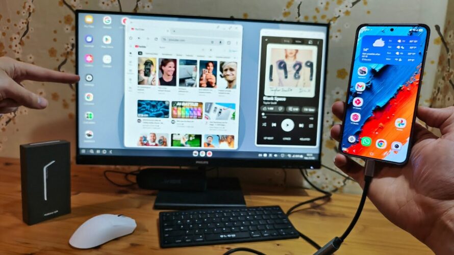 DEX on Samsung S25 / S25 Ultra – How to Setup & Use ( With Mouse & Keyboard)