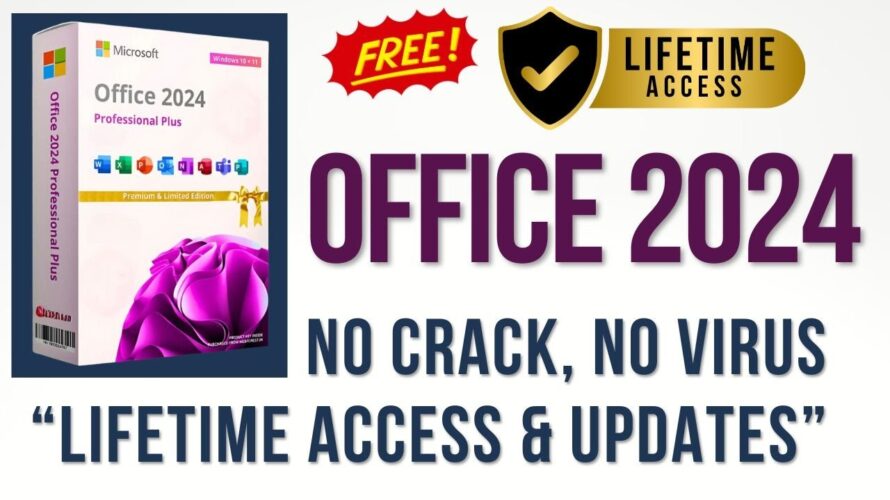 How to Installl Microsoft Office 365/2021 FREE Lifetime | Genuine Office Setup in 2025