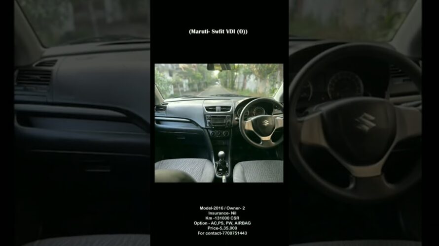 *Maruti: Swfit VDI (O)for sales#trendingreels  #shortvideo#sales #fazz #car#luxury #look #nagercoil