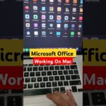 Microsoft Office Working on MacBook | Word Excel PowerPoint Office 365 Macos