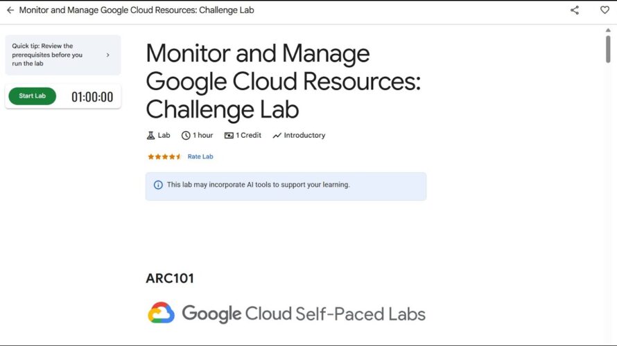 Monitor and Manage Google Cloud Resources: Challenge Lab | ARC101 [2025] 100% Working Solution