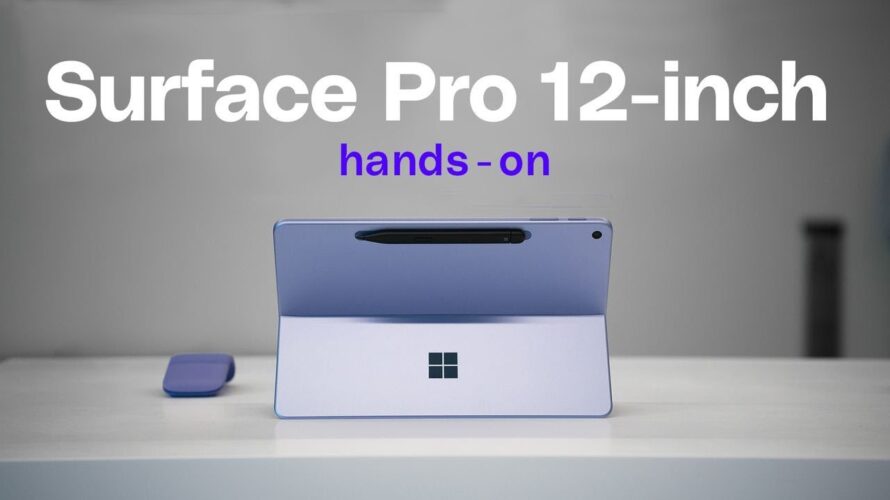 Surface Pro 12 hands-on: Microsoft’s smaller, redesigned tablet