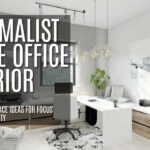 🪴📎 2025 DIY Minimalist Home Office Design | Compact Workspace for Focus, Tech & Calm Decor