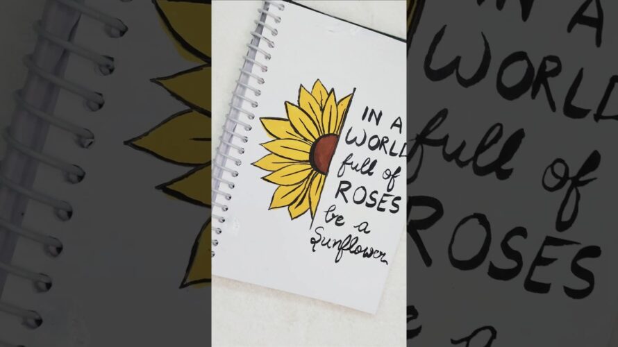 Motivational Quote Artwork ❤️#motivation #youtubeshorts #shortsvideo #shortsfeed #diy #art #craft