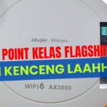 KEREN JUGA RUIJIE WIFI6 AX3000 CEILING MOUNT | REKOMENDASI ACCESS POINT UNTUK 100 CLIENT ACTIVE ???
