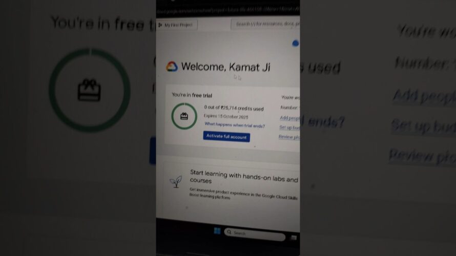 $300 Free Credit Google Cloud #viral #shortfeed #shortvideo #shorts #crypto #noderun